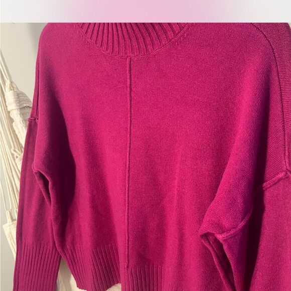 Cyrus Fuchsia Cowl Neck Sweater – Women’s Size M (Nordstrom) - Picture 5 of 5